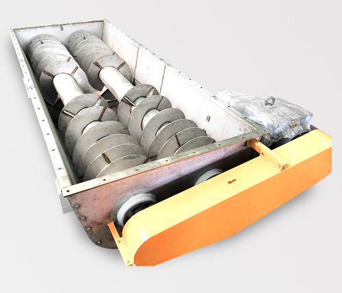 雙軸設計，具備混合、攪拌功能，輸送量更大